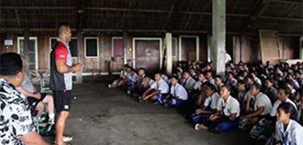 Vodafone Warriors in Samoa - Day 2 High Schools