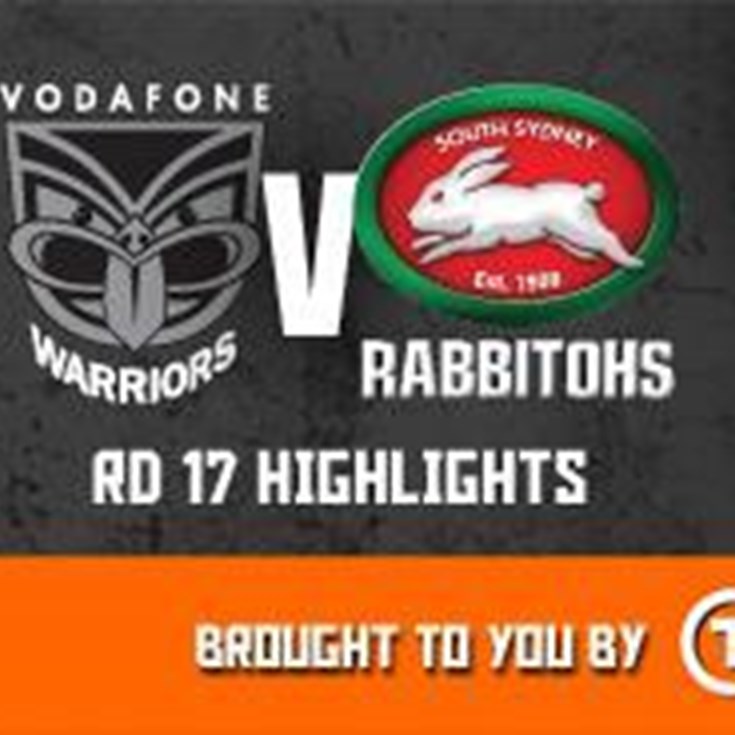 Vodafone Warriors v Rabbitohs Rd17 (Highlights)