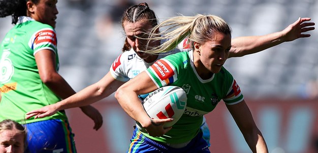 NRLW signing Nicholls on fire in final outing for Raiders