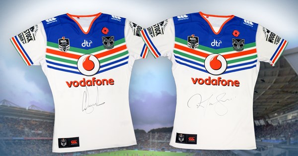 Charity auction puts Defence jerseys up for grabs