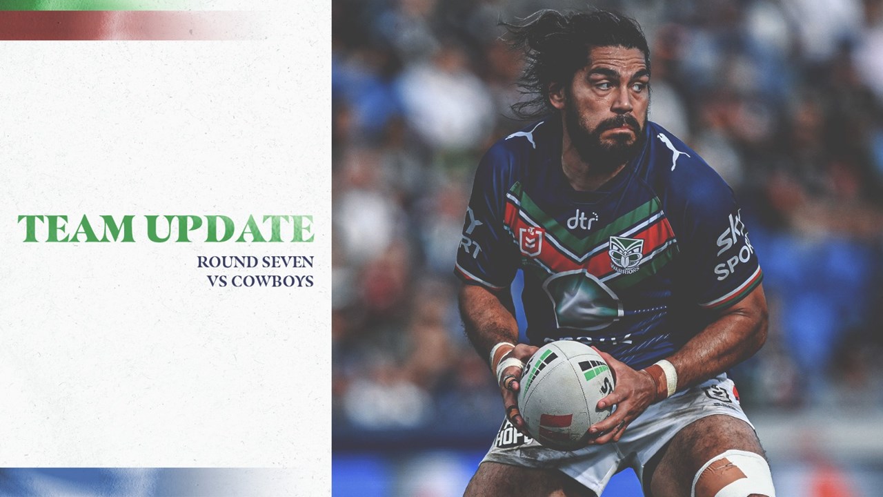 Cowboys team list: Round 5 v Warriors