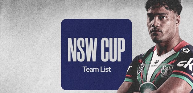 NSW Cup Team List: Same lineup to face Sea Eagles